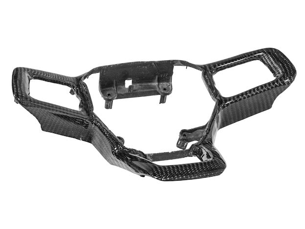 2024-Up Ford Mustang S650 | Carbon Fiber / Forged Carbon Fiber Steering Wheel Button Replacement